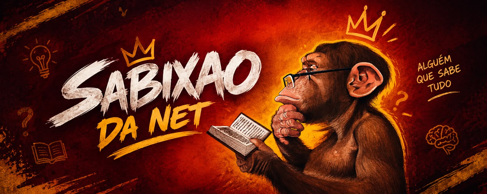 Banner oficial da Sabixão da Net — alguém que sabe tudo